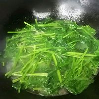 #橄想橄做，就是中国味#私房肥肉炒波菜的做法图解1