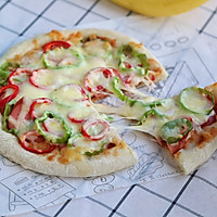 #女神野餐记#简单易学超好吃的香肠披萨的做法图解11