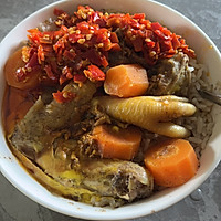 鸡肉蒸饭的做法图解5