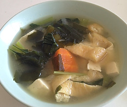 小松菜味噌汤的做法