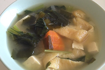 小松菜味噌汤