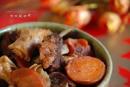支竹胡萝卜焖羊肉的做法