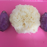 养生紫薯银耳羹的做法图解1