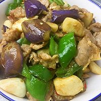 茭白茄子炒肉片——不是地三鲜，胜似地三鲜！的做法图解14