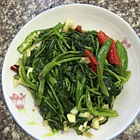 炒空心菜的做法图解1