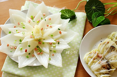 【莲花白菜包】白菜的三种形态