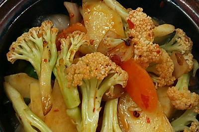 干锅蔬菜