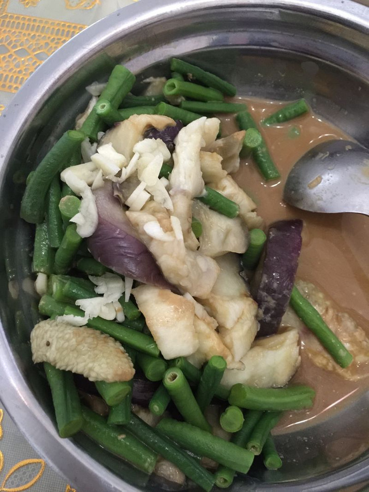 茄子拌豆角的做法