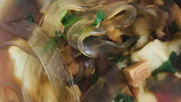 饺子粉汤