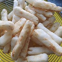 #健康炸味用多力#脆皮山药条的做法图解9