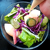 轻脂减肥果蔬沙拉#春季食材大比拼#的做法图解8