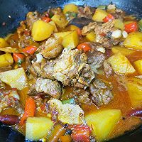 土豆烧排骨的做法图解9