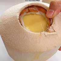 芒椰子奶冻，椰子的原汁原味搭配果香奶香，口感丝滑细腻~的做法图解6