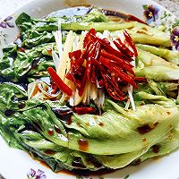白灼生菜的做法图解10