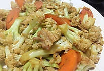 花菜炒肉的做法