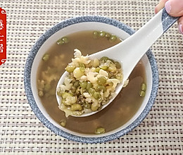 清热解暑绿豆粥的做法