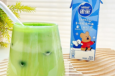 抹茶奶盖