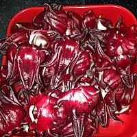 红桃K果脯(洛神花脯）的做法图解1