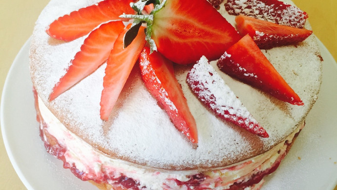 维多利亚海绵蛋糕Victoria Sponge Cake