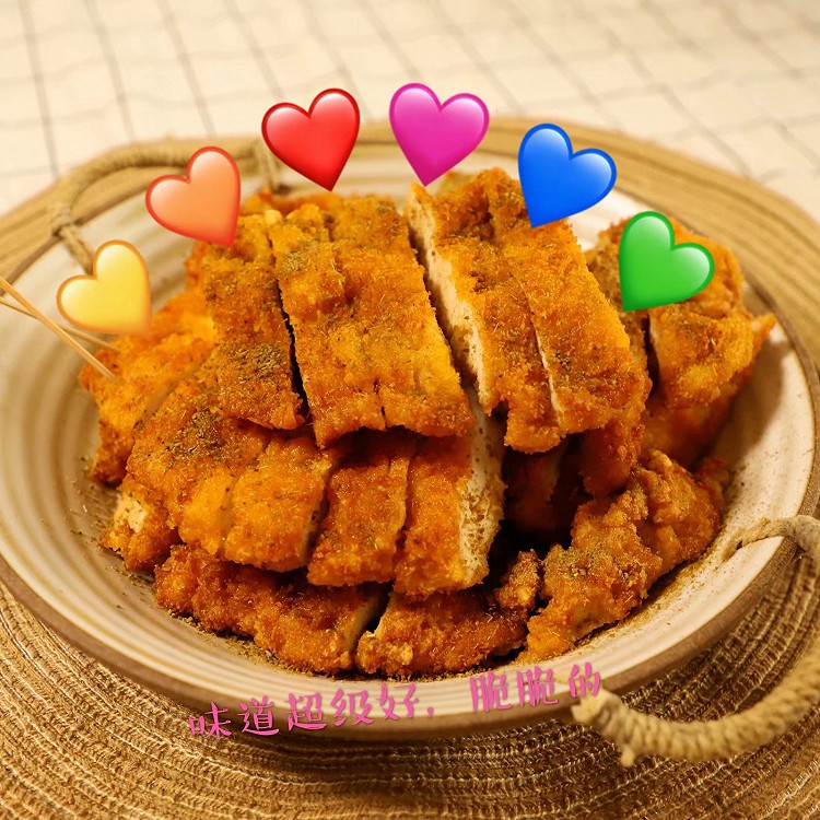 酥脆炸鸡排追剧小零嘴的做法