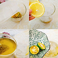 夏日冰饮，自制百香果金桔柠檬茶，清凉好喝！的做法图解3