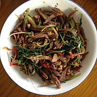 泡椒香菜牛肉的做法图解5