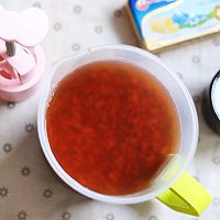 敲可爱的HelloKitty红豆月饼#安佳儿童创意料理#的做法图解2