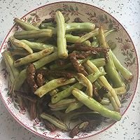 豆角炒肉的做法图解6