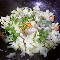 五花肉炒花菜的做法图解8