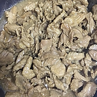 孜然炒青椒牛肉的做法图解3
