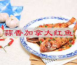 #冬日治愈时刻#蒜香加拿大红鱼的做法