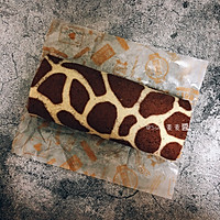长颈鹿纹蛋糕卷的做法图解18