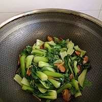 #米饭最强CP#蚝油香菇炒油菜的做法图解11