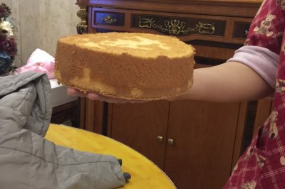 八寸戚风蛋糕