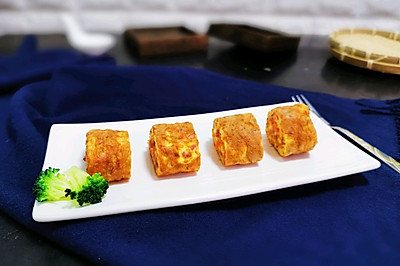 胡萝卜火腿厚蛋烧
