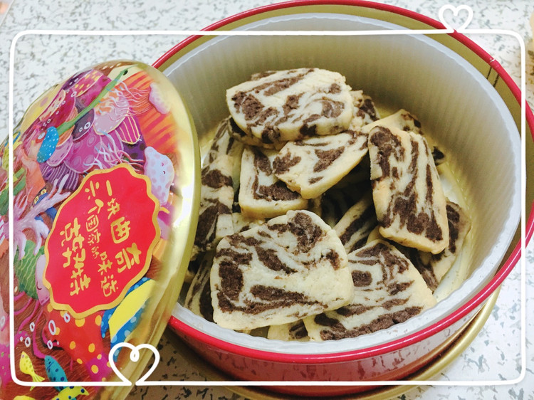大理石饼干的做法