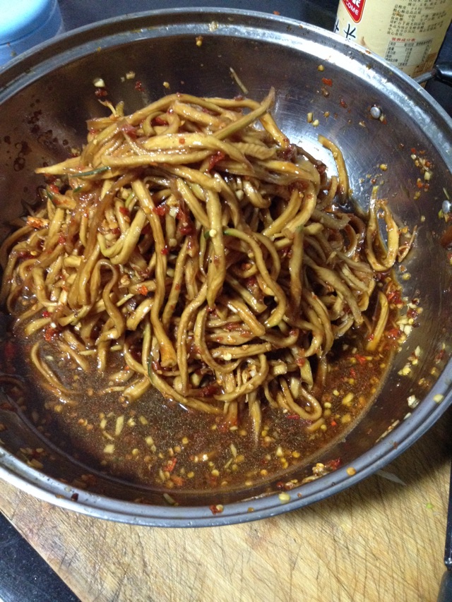爽口木瓜菜的做法图解5