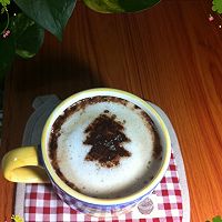 家庭简易卡布奇诺的做法图解5