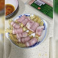 培根金针菇的做法图解4