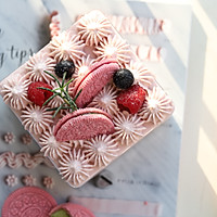粉粉嫩嫩酸酸甜甜的树莓玉米盒子蛋糕的做法图解25