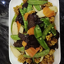 补充胶质《黄耳杂蔬》