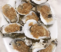 蒜泥生蚝的做法