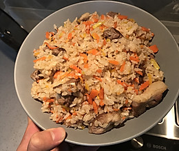 羊肉手抓饭的做法