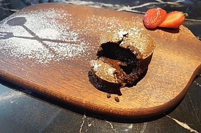 爆浆熔岩蛋糕