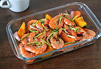 #晒出你的中秋团圆饭#鲜虾焗烤杂蔬的做法
