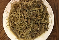 豆芽炒肉的做法