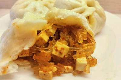 辣豆腐包子