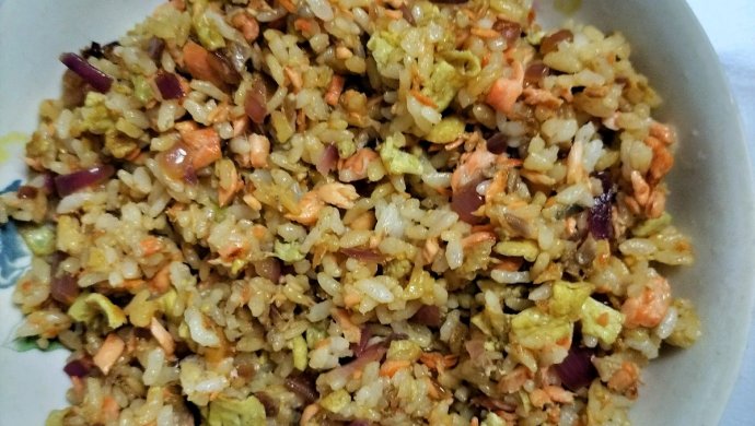三文鱼炒饭