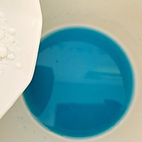 夏日冰爽甜品，蓝蝴蝶椰汁奶冻西米露的做法图解5