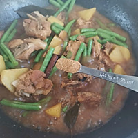 #精致一人食#排骨土豆炖豆角的做法图解11